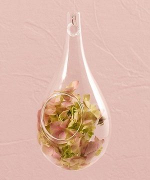 Blown Glass Tear-Drop Vases