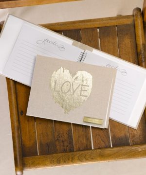 Brush of Love Guest Book