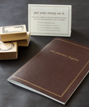 "Our Journey Begins" Guest Book Kit