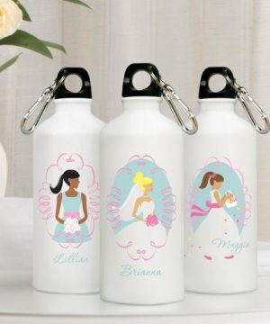 Personalized Bridal Party Water Bottle