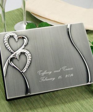 Sparkling Love Personalized Guest Book