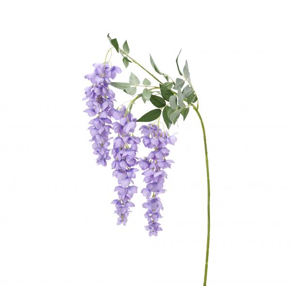 Artificial Abutilon Pictum Flower 43" - 24 Pieces - Lavender