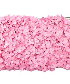 Decostar Artificial Flower Mat 24" - 12 Pieces - Pink