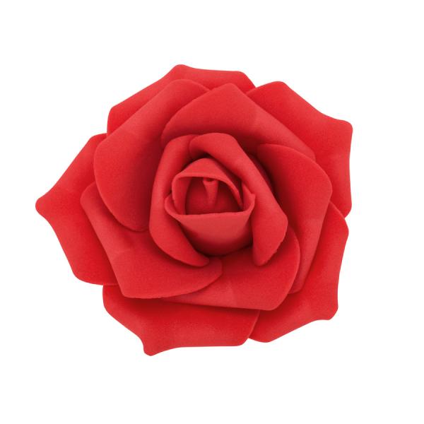 Decostar Foam Rose 2" - 12 Roses - Red