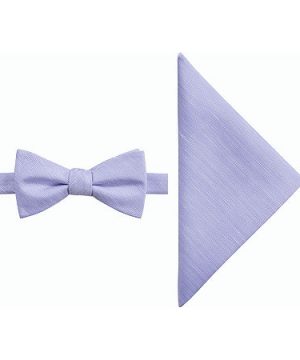 JF J.Ferrar Bow Tie Set, One Size , Purple