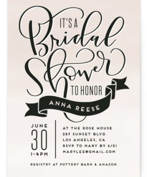 Lovely Bridal Shower Invitations