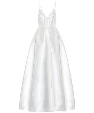 Maddison silk bridal gown