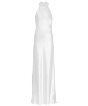 Sienna silk-satin bridal gown