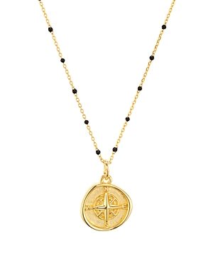 Argento Vivo North Star Pendant Necklace in 18K Gold-Plated Sterling Silver, 16-18