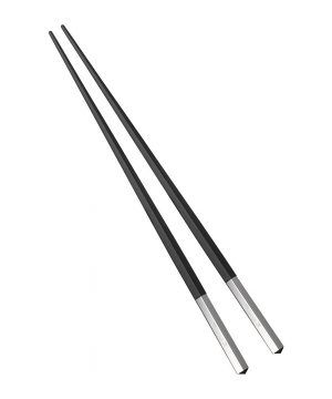 Christofle - Uni Japanese Chopstick Set - Black