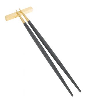 Cutipol - Goa Chopstick Set - Black/Gold