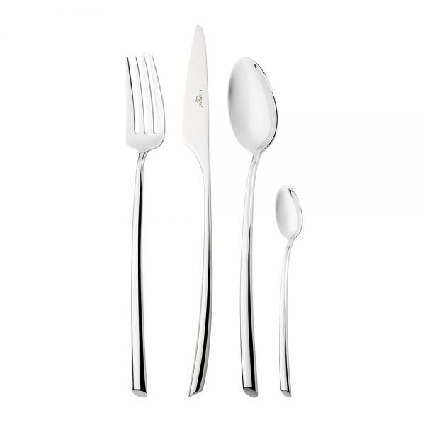 Cutipol - Mezzo 24 Piece Cutlery Set - Silver