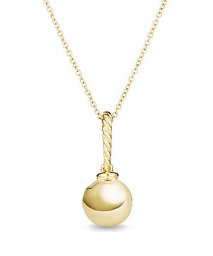 David Yurman Solari Pendant Necklace in 18K Gold