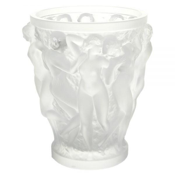 Lalique - Bacchantes Crystal Vase - Clear - Large