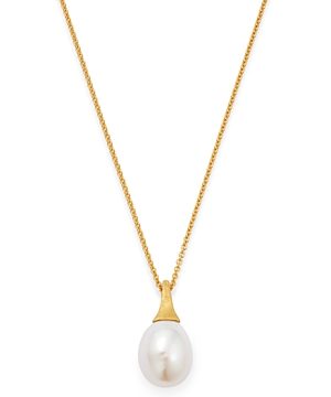 Marco Bicego 18K Yellow Gold Africa Freshwater Pearl Pendant Necklace, 16.75