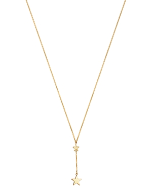 Moon & Meadow 14K Yellow Gold Star Drop Pendant Necklace, 19 - 100% Exclusive