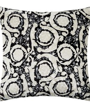 Versace Home - Bavelvet Cushion - 60x60cm - Black/White