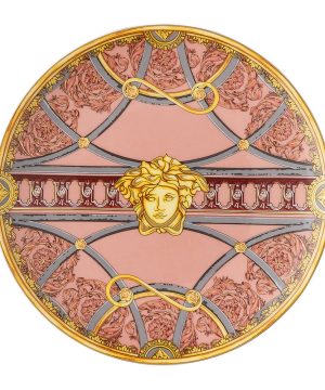 Versace Home - La Scala Del Palazzo Plate - 17cm - Pink