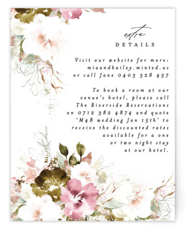 Beautiful Spring Directions Cards