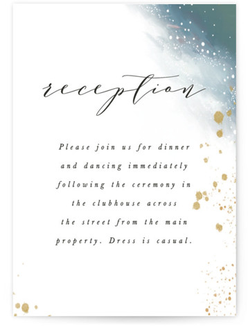Ethereal Dust Reception Cards