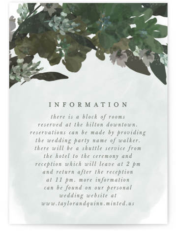 Foliage Wreath Directions Cards