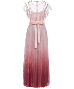 REDValentino ombré tulle gown