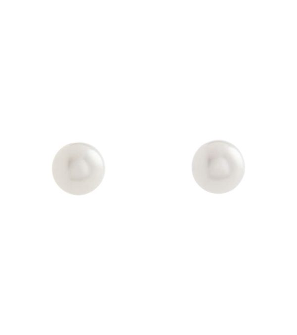 14kt yellow gold earrings with pearls