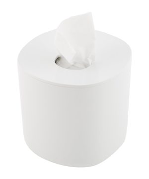 Alessi - Birillo Round Tissue Box - White