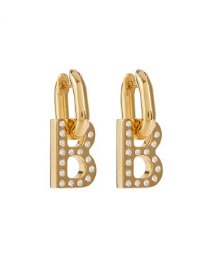 B Chain XS embellished earrings