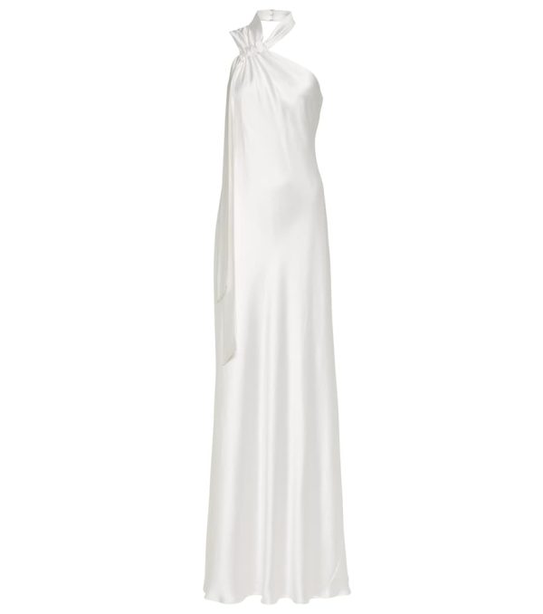 Bridal Ushuaia silk satin gown