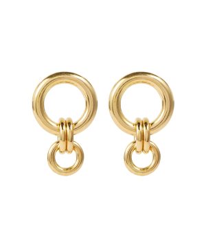 Canis 18kt gold earrings