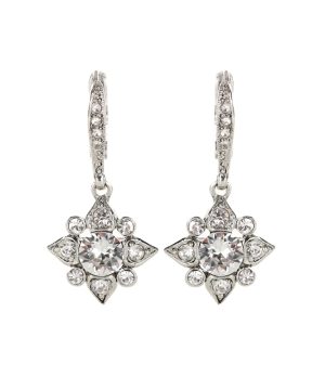 Crystal-embellished earrings