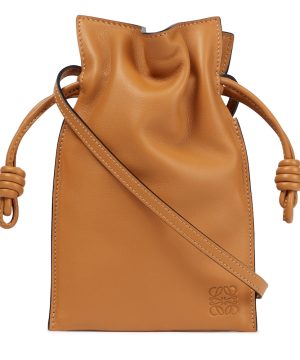 Flamenco Pocket leather crossbody bag