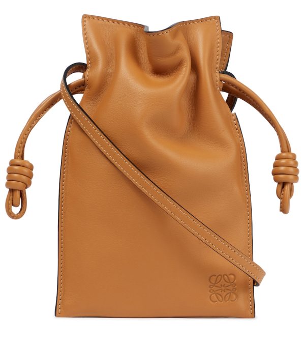 Flamenco Pocket leather crossbody bag