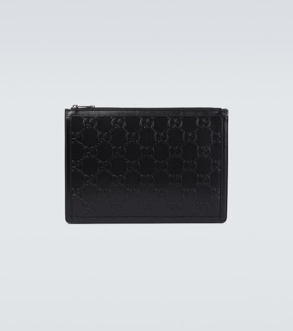 Gucci Ouverture GG embossed pouch