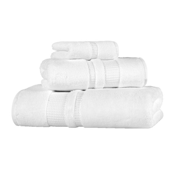 Hamam - Pera Towel - White - Bath Towel