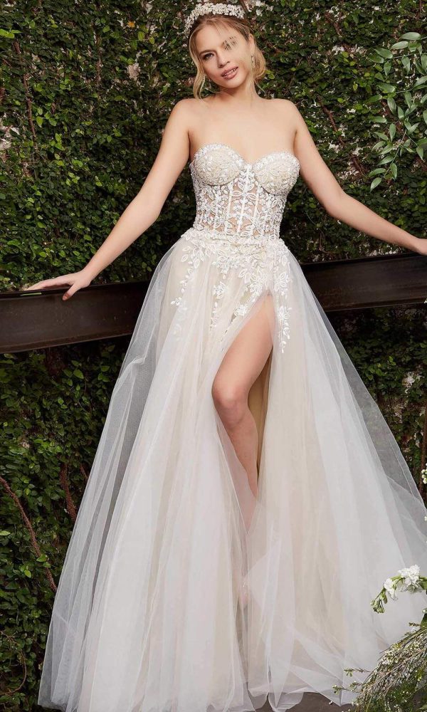 Jovani - 06610 Sweetheart Corset Bridal Gown