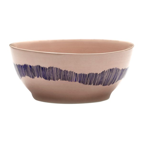 Ottolenghi For Serax - Feast Bowl - Set of 4 - Small - Pink/Blue Swirl