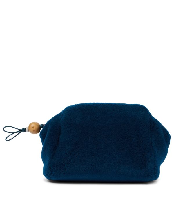 Puffy Pouch cashmere and silk clutch