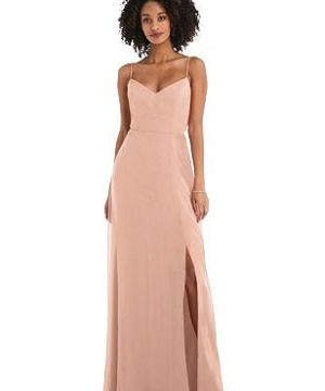 Special Order Tie-Back Cutout Maxi Dress with Front Slit