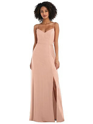 Special Order Tie-Back Cutout Maxi Dress with Front Slit