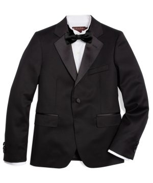 Brooks Brothers Boys' One-Button Tuxedo Junior Jacket