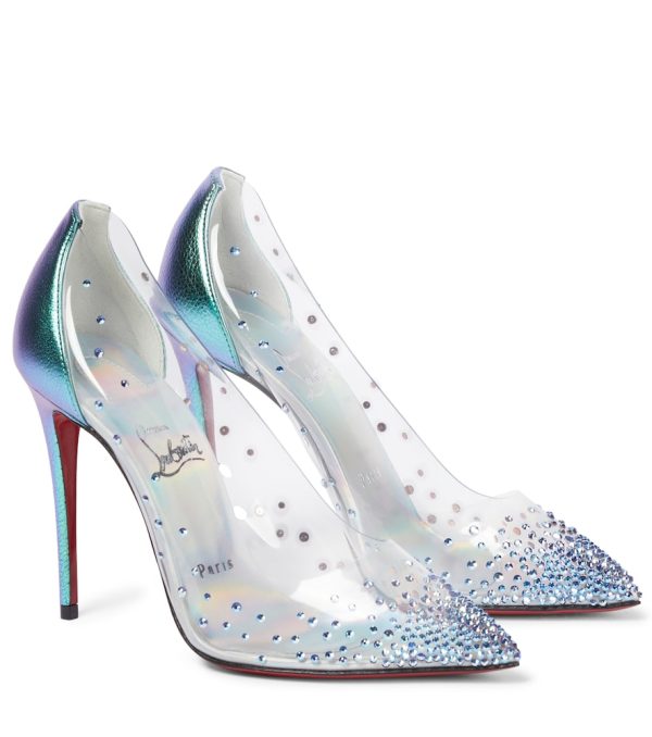 Exclusive to Mytheresa - Degrastrass 100 PVC and leather pumps