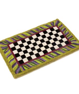 MacKenzie-Childs - Courtly Check Entrance Mat