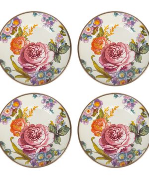 MacKenzie-Childs - Flower Market Canape Plate - Set of 4
