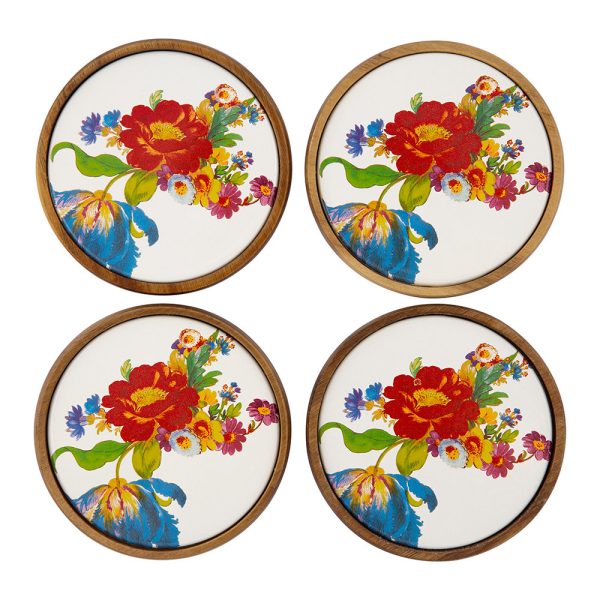 MacKenzie-Childs - Flower Market Coasters - Set of Four