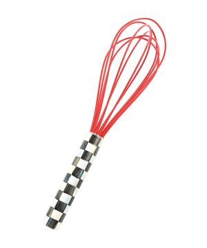 MacKenzie-Childs - Red Courtly Check Whisk - Large