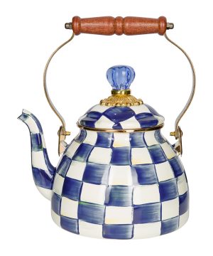 MacKenzie-Childs - Royal Check Tea Kettle - 1.89L - Small