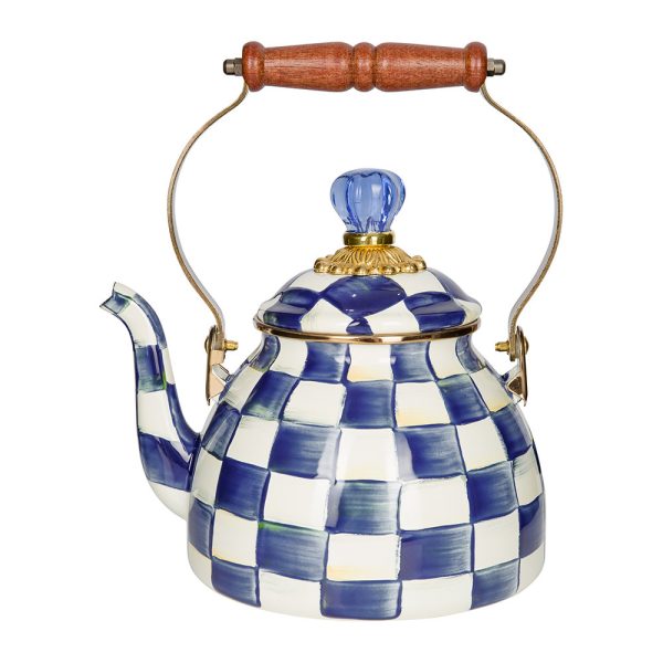 MacKenzie-Childs - Royal Check Tea Kettle - 1.89L - Small