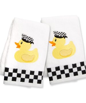 MacKenzie-Childs - Rubber Ducky Hand Towels - Set of 2